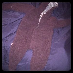 Magnificent Me Brown Hooded Bear Pram